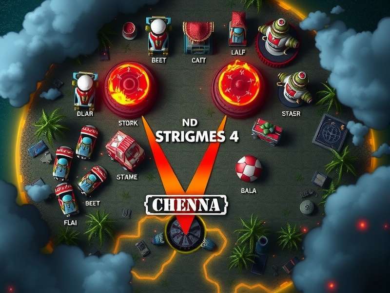 Storm Strike Chennai Game Map